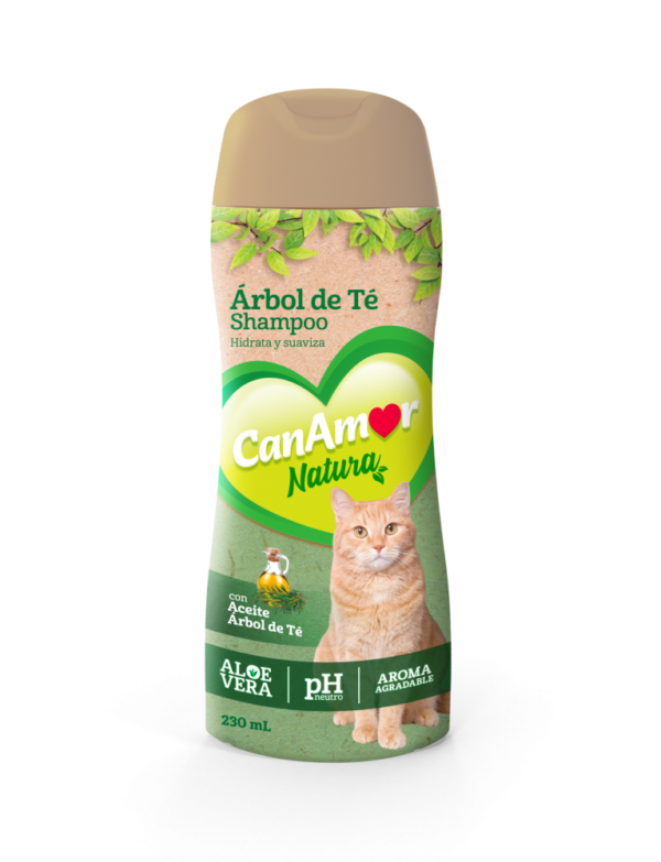 Shampoo Árbol De Té Gatos Can Amor 230 ML