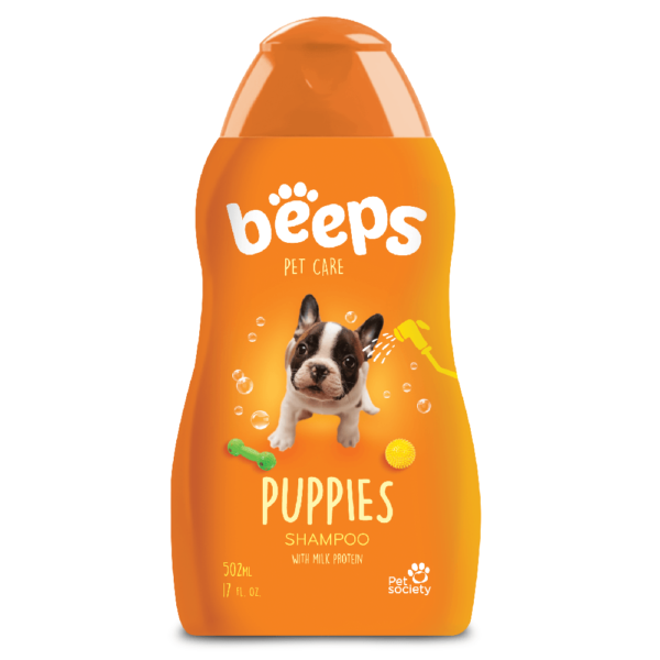 Beeps Shampoo Para Perro Puppy Pet Society - 502 ml